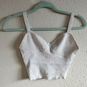 Aritzia Wilfred Crop Sweater Tank